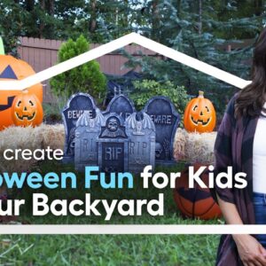 How To Create a Fun Halloween Backyard Experience for Kids